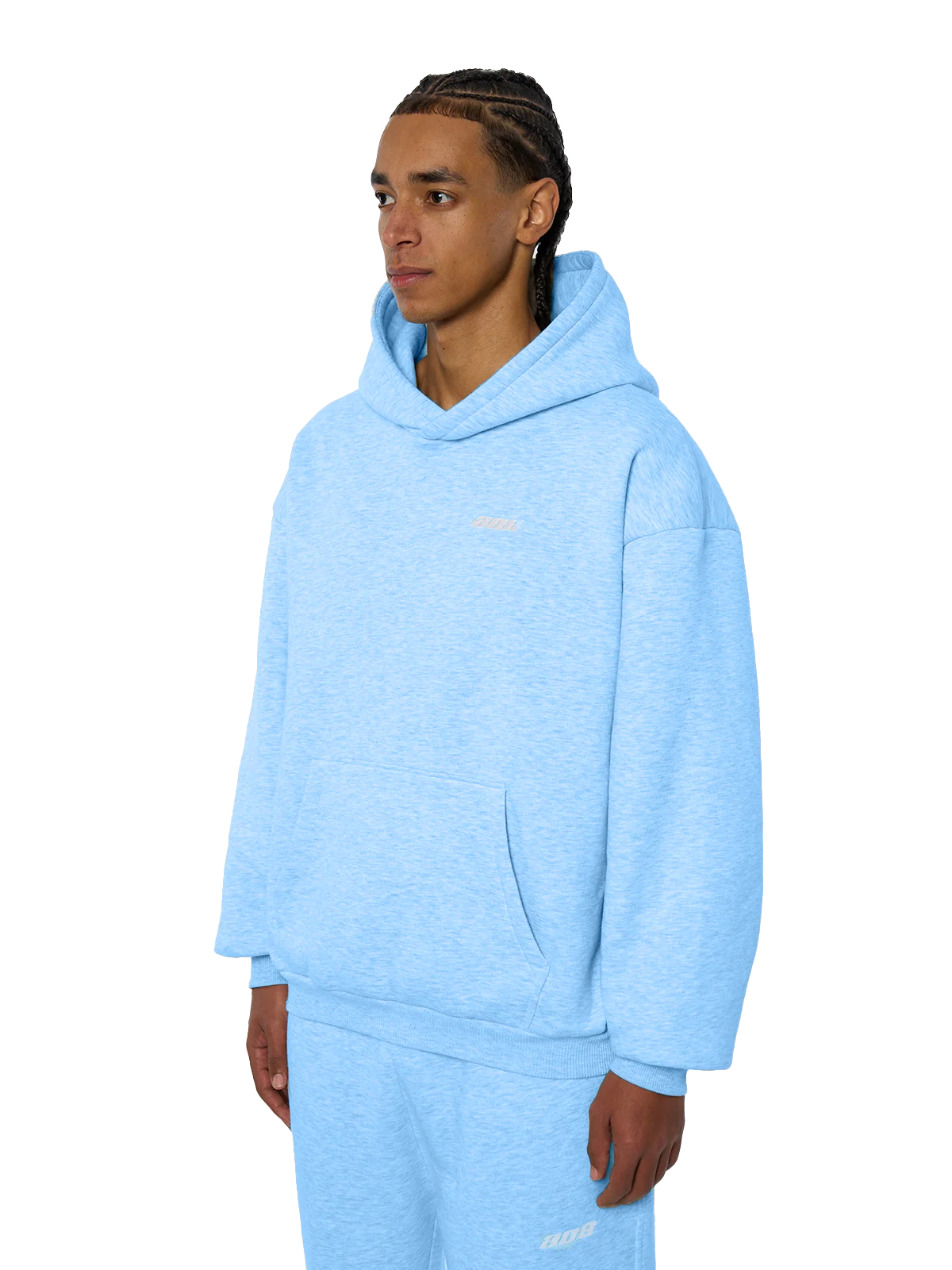 Basic Hoodie Babyblue - Image 3