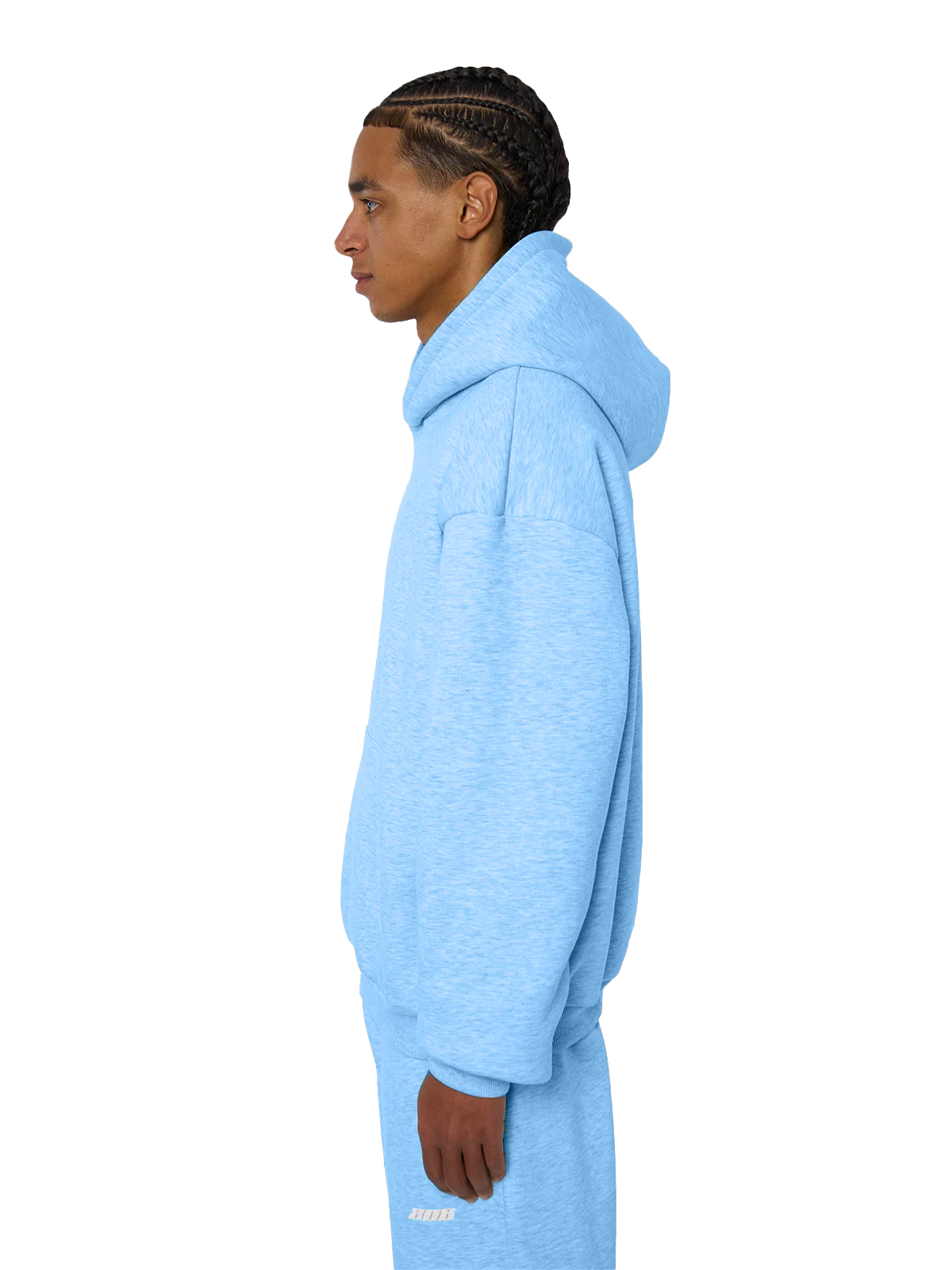 Basic Hoodie Babyblue - Image 4