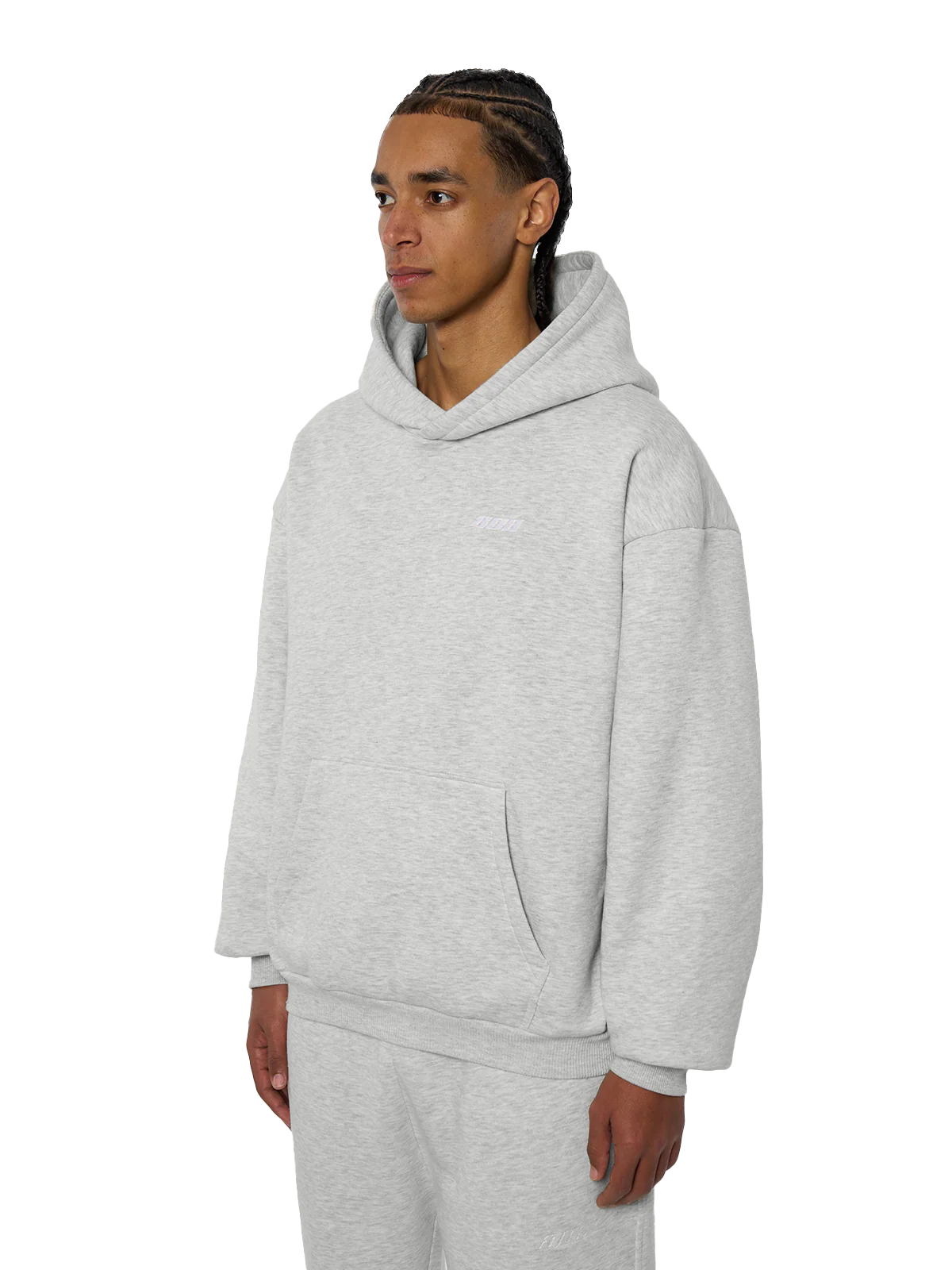 Basic Hoodie Grey - Image 3