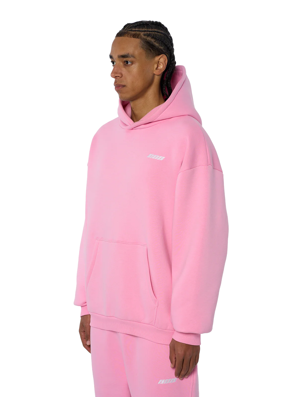 Basic Hoodie Rosa - Image 3