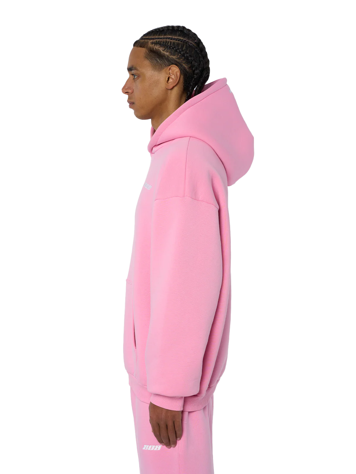 Basic Hoodie Rosa - Image 4