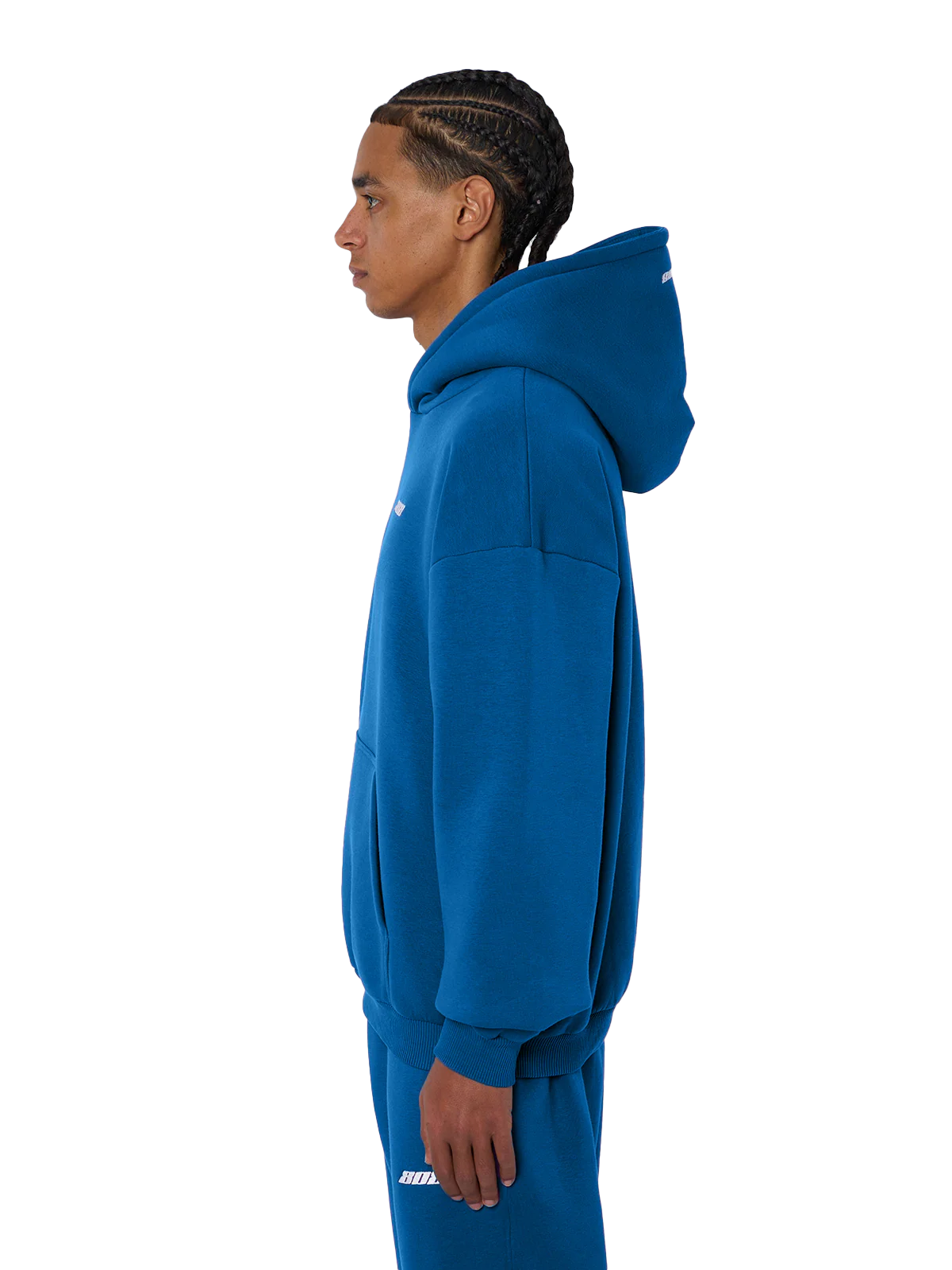 Basic Hoodie Royal Blue - Image 4