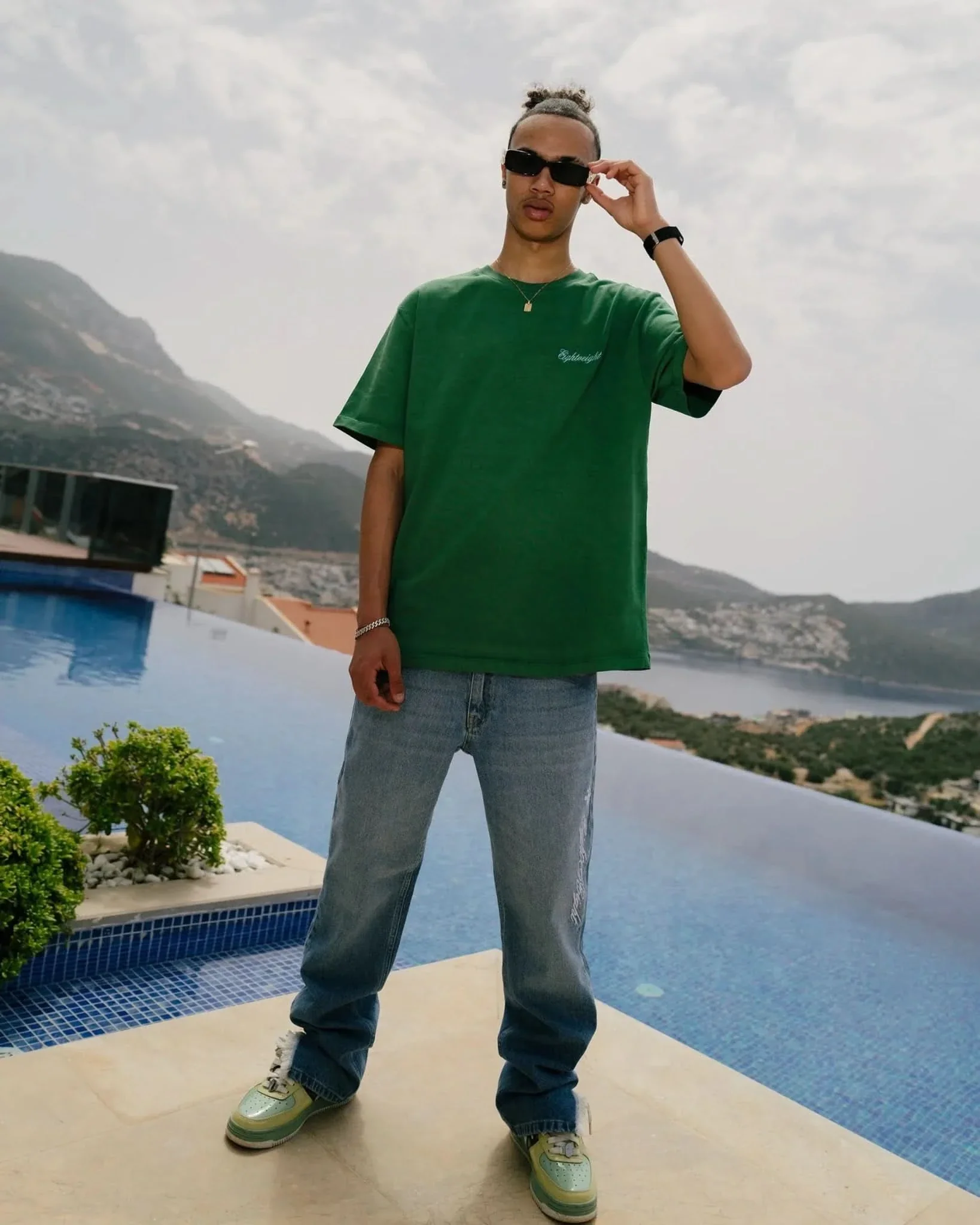 Essentials T-Shirt Green - Image 3