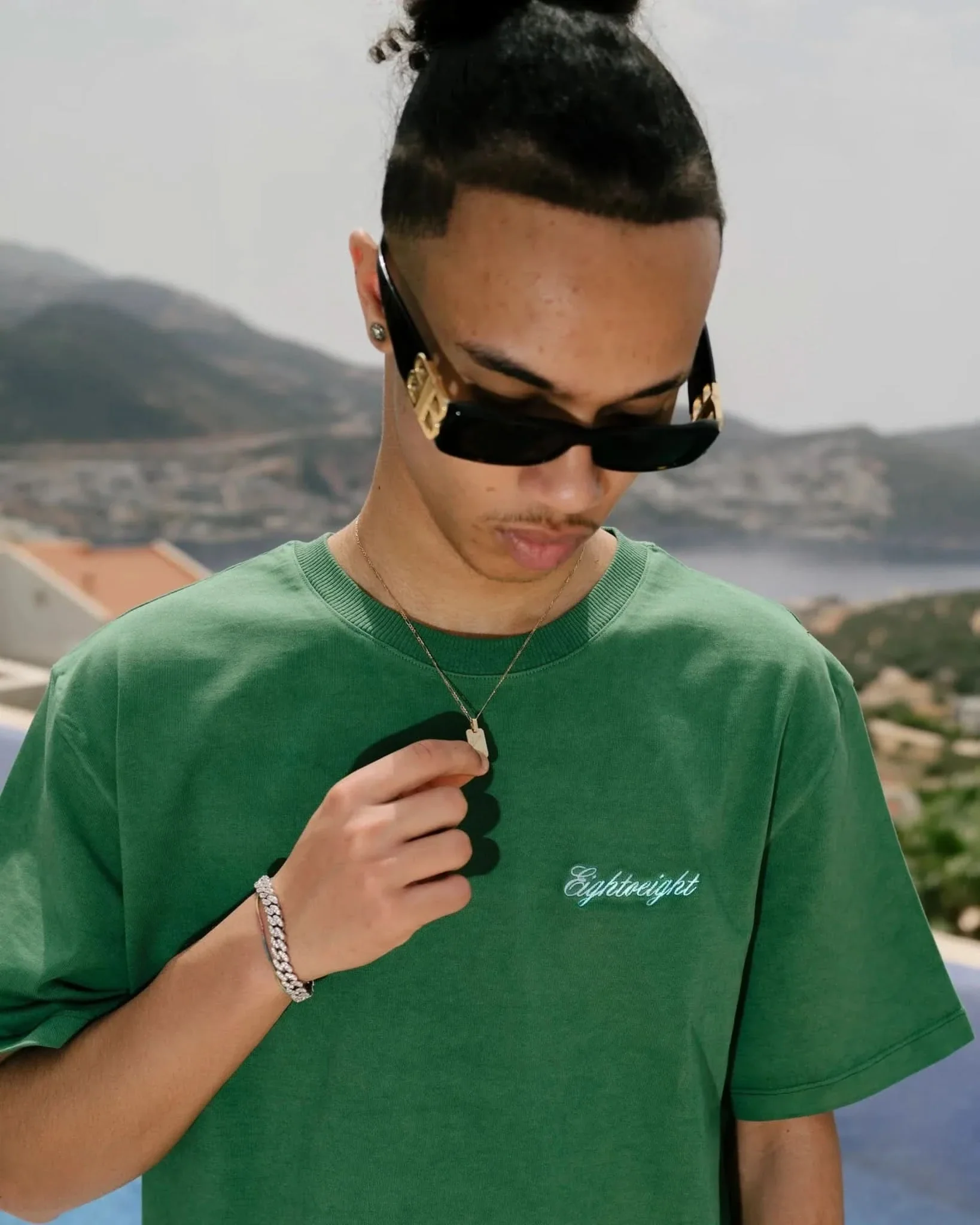 Essentials T-Shirt Green - Image 4