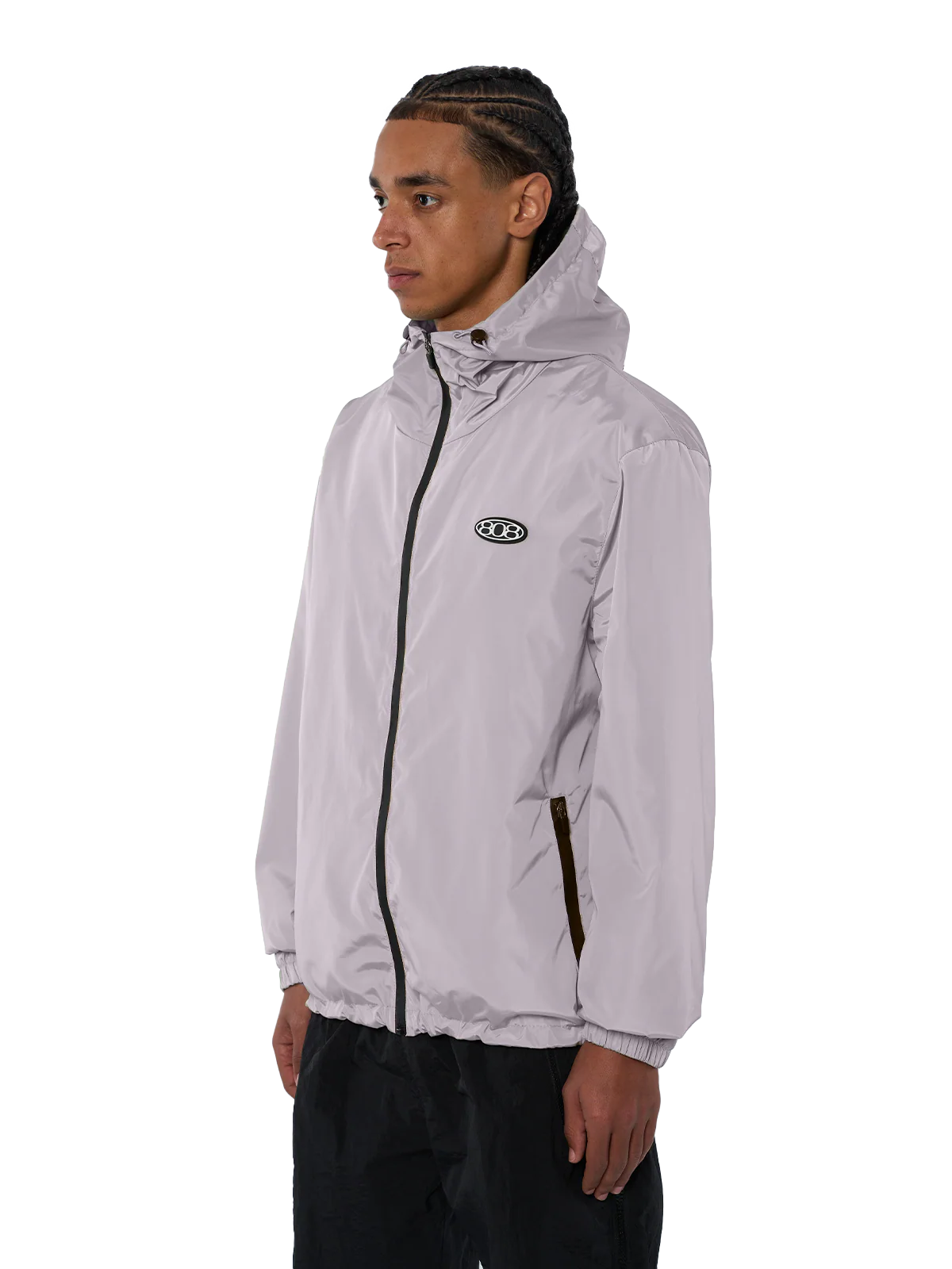 Windbreaker Jacket Grey - Image 3