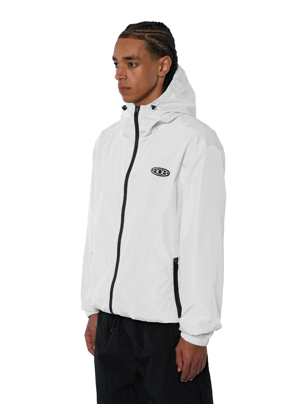 Windbreaker Jacket White - Image 3